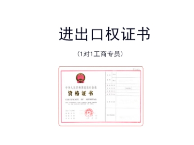 苏州进出口权证办理